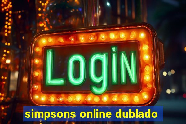 simpsons online dublado